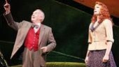 Jim Norton as Finian McLonergan and Kate Baldwin as Sharon in Finian's Rainbow.