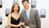 While couple number two, Mara Davi as Judy Haynes and Tony Yazbeck as Phil Davis sure love a piano (among other things).