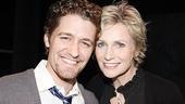 Matthew Morrison at Love, Loss and What I Wore - Matthew Morrison - Jane Lynch - friendly