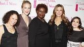 November 2009 cast of Love, Loss – Rhea Perlman – Katie Finneran – Capathia Jenkins – Rita Wilson – Lucy DeVito