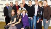 Present Laughter Meet and Greet - full company - victor garber - harriet harris - brooks ashmanskas - nicholas martin