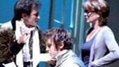 Ed Stoppard, Dan Stevens and Samantha Bond in 'Arcadia'