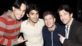 Altar Boyz reunion 2009 – Ryan Duncan – Mauricio Perez – Lee Markham – Andy Karl