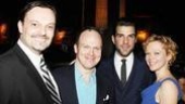 Present Laughter Opening - Julian Havard - James Joseph O'Neil - Zachary Quinto - Emily Bergl