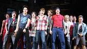 American Idiot Sound Check - Michael Esper - John Gallagher Jr - Stark Sands - company