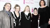 April 2010 Cast of Love, Loss – Lucy DeVito – Jayne Houdyshell – Melissa Joan Hart – Shirley Knight –Judy Gold