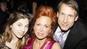 The Addams Family opening – Carolee Carmello – Gregg Edelman – daughter Zoe