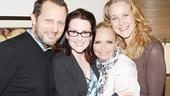 Burnett & Mullally at Promises, Promises – Rob Ashford – Megan Mullally – Kristin Chenoweth – Katie Finneran