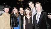 The 39 Steps family gathers together to commemorate the first night at their new home. Here's to another successful run!