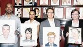 Race stars at Sardi’s – David Alan Grier – Kerry Washington – James Spader – Richard Thomas