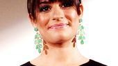 Glee&rsquo;s Lea Michele comes home to Broadway to help announce this year&rsquo;s Tony nominees.