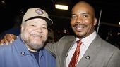 Nominees Stephen McKinley Henderson (Fences) and David Alan Grier (Race) form a mutual admiration society.