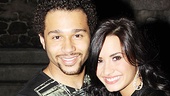 Demi Lovato at In the Heights – Demi Lovato – Corbin Bleu – two shot