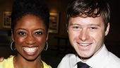 Memphis star Montego Glover and Ragtime’s Bobby Steggert are first-time nominees with plenty to smile about.