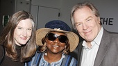 Speaking of Superior Donuts, star Michael McKean (a Theatre World Award winner in 1990) is on hand to celebrate with wife Annette O'Toole and show publicist Irene Gandy.