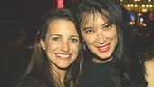 Kristin Davis of Sex and the City fame with J. Dakota Powell, Brave New World's producing artistic director.
