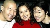 Flower Drum Song castmates Hoon Lee, Lea Salonga and Allen Liu.