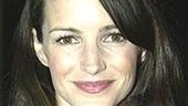 Kristin Davis, who just began working on her final season of Sex and the City.