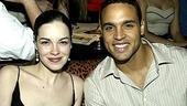 Broadway newbies Tammy Blanchard and Daniel Sunjata.