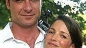 Henry V star Liev Screiber with date Kristin Davis.