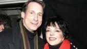 Leading man Gregg Edelman with Minnelli.
