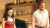 Roulette stars Anna Paquin and Larry Bryggmantake their bows.