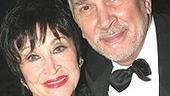 Honoree Chita Rivera visits with Frank Langella.