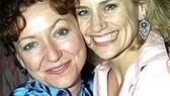 Fiction star Julie White with her buddy, Tony winner Cady Huffman.