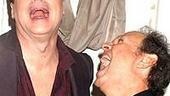 Check out these choppers!Dracula star Tom Hewitt and Billy Crystal.