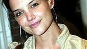 First-nighter Katie Holmes.