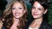 Speaking of Dawson's Creek...Rebecca Gayheart with Katie Holmes.