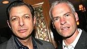 The Pillowman star Jeff Goldblum and playwright Martin McDonagh.