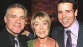 Hairspray stage manager Frank Lombardi, Gillian Lynne and Chitty ensemble star Matt Loehr.