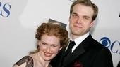 Mireille Enos and David Harbour, nominated for their turns as Honey and Nick in Who's Afraid of Virginia Woolf?.
