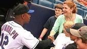 Victoria Clark at Shea Stadium - Willie Randolph - Victoria Clark