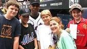 Victoria Clark at Shea Stadium - Willie Randolph - Victoria Clark - kids