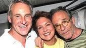 The Paris Letter's Michele Pawk flanked by hubby John Dossett (who is currently appearing in The Contstant Wife) and her co-star Ron Rifkin.