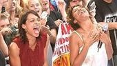 ...as Rosario Dawson and Tracie Thoms scream from the sidelines.