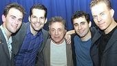 Frankie Valli at Jersey Boys - Daniel Reichard - J. Robert Spencer - Frankie Valli - John Lloyd Young - Christian Hoff
