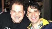 Avenue Q's Jordan Gelber with Spamalot's Steve Rosen.