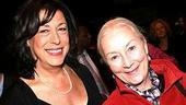 MTC Artistic Director Lynne Meadow with Rosemary Harris, who is starring in The Other Side at the theater.