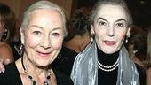 Award presenter Rosemary Harris with Marian Seldes.