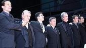 Jersey Boys Opening - Curtain Call - Christian Hoff - Tommy DeVito - John Lloyd Young - Frankie Valli - Bob Gaudio - Daniel Reichard - J. Robert Spencer