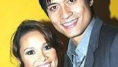 Lea Salonga and one of her onstage guests, Paolo Montalban.
