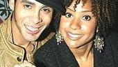 Wilson Jermaine Heredia and Tracie Thoms are ready for action!