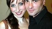 Little Dog's onstage lovers, Zoe Lister-Jones and Johnny Galecki.