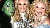 Carrie Underwood at Wicked - Eden Espinosa - Carrie Underwood - Megan Hilty