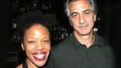 Nilaja Sun with Epic's honored man of the hour, Academy Award nominee David Strathairn.