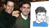 John Lloyd Young at Sardi's - John Lloyd Young - Christian Hoff