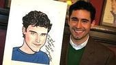 John Lloyd Young at Sardi's - John Lloyd Young - (with portrait)